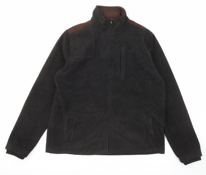 Mens UK Size L Lincoln Black Jacket