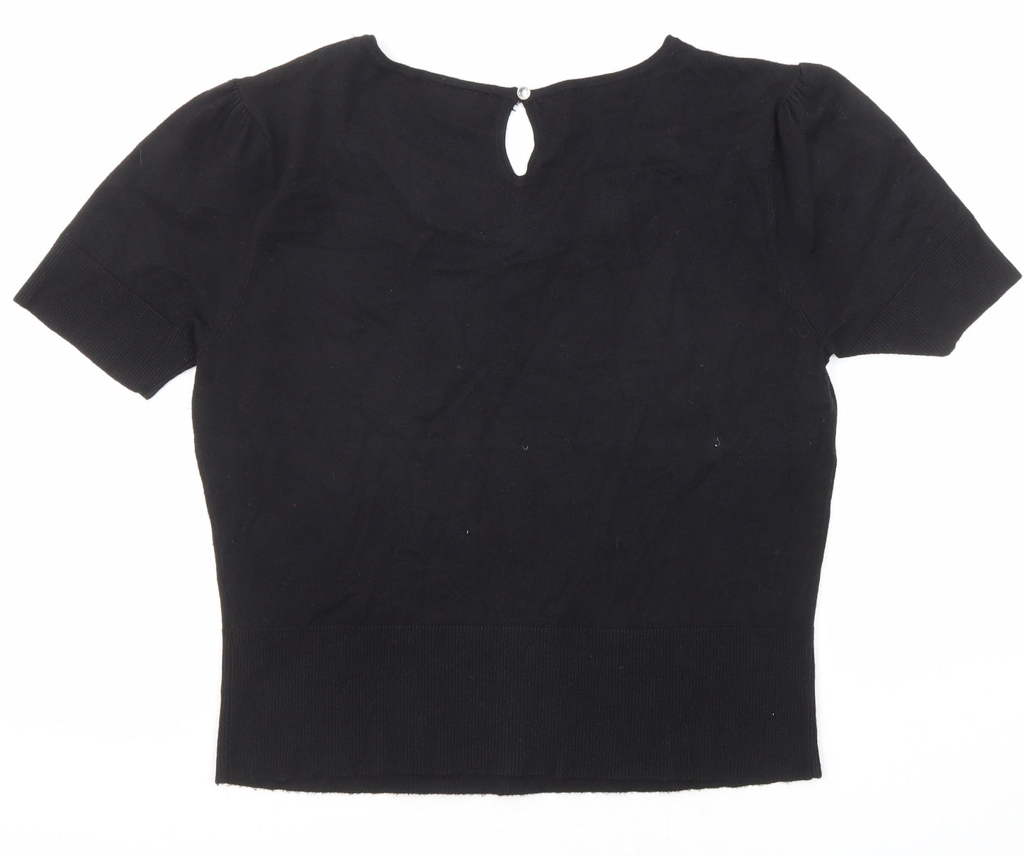 Womens UK Size 12 Phase Eight Black Pullover Jumper