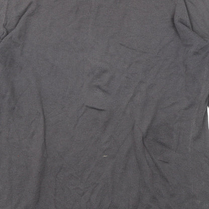 Gap Womens Grey Round Neck Acrylic Pullover Jumper Size S