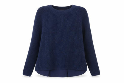 Womens UK Size 12 Marks and Spencer Blue Pullover Jumper