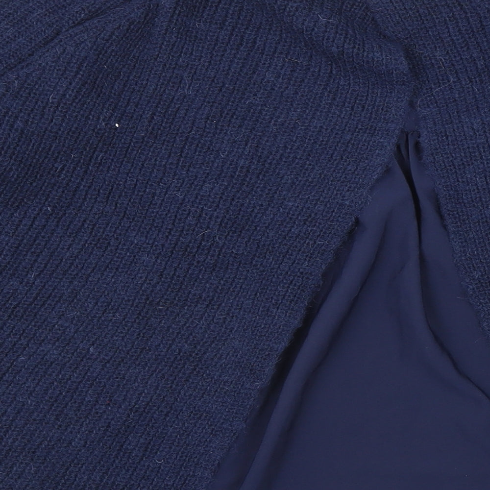Womens UK Size 12 Marks and Spencer Blue Pullover Jumper
