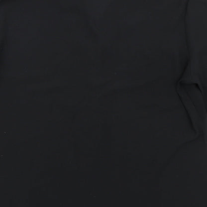 Womens UK Size 12 St Michael Black Basic Button-Up