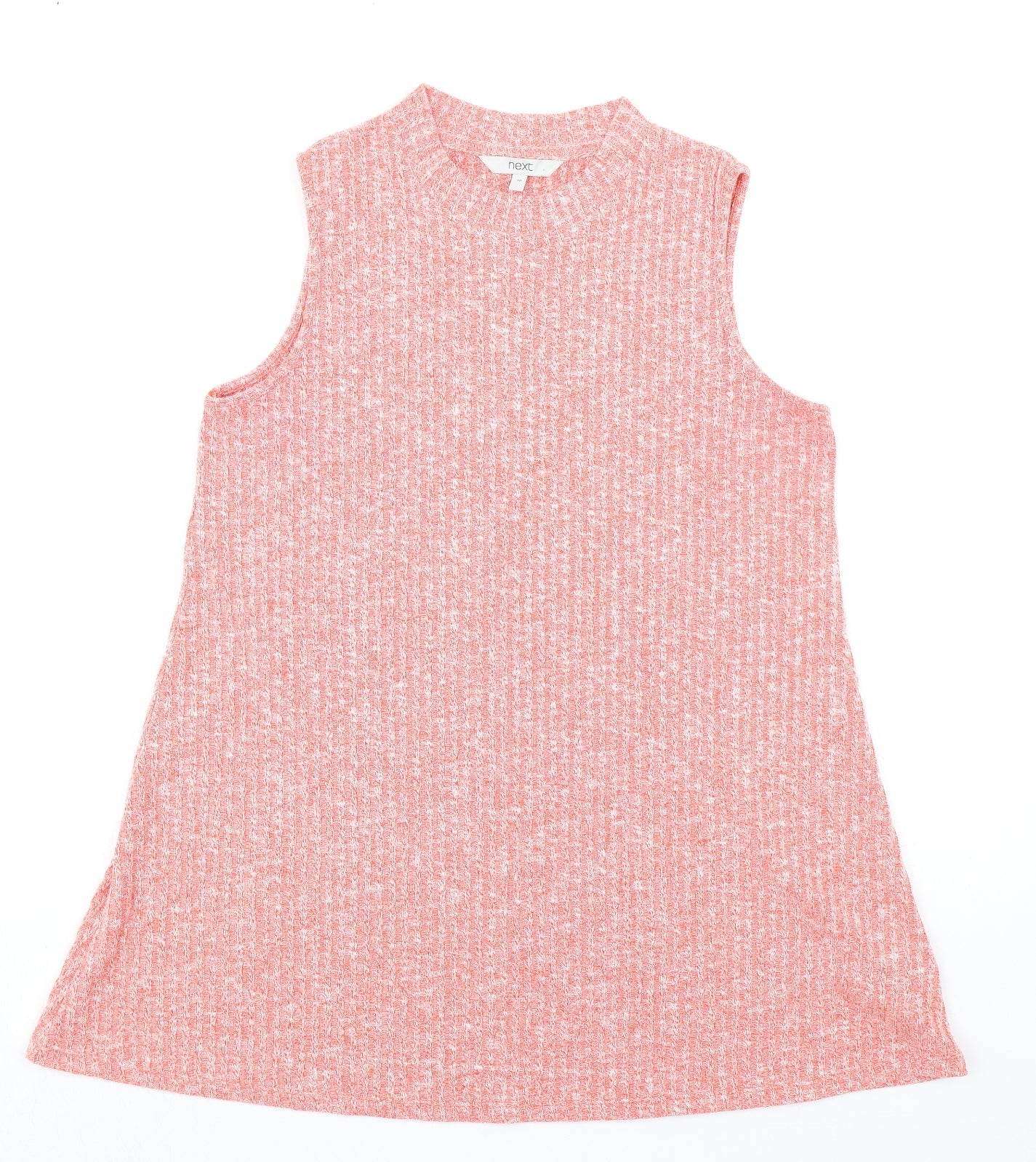 Womens UK Size 10 NEXT Orange Basic Tank