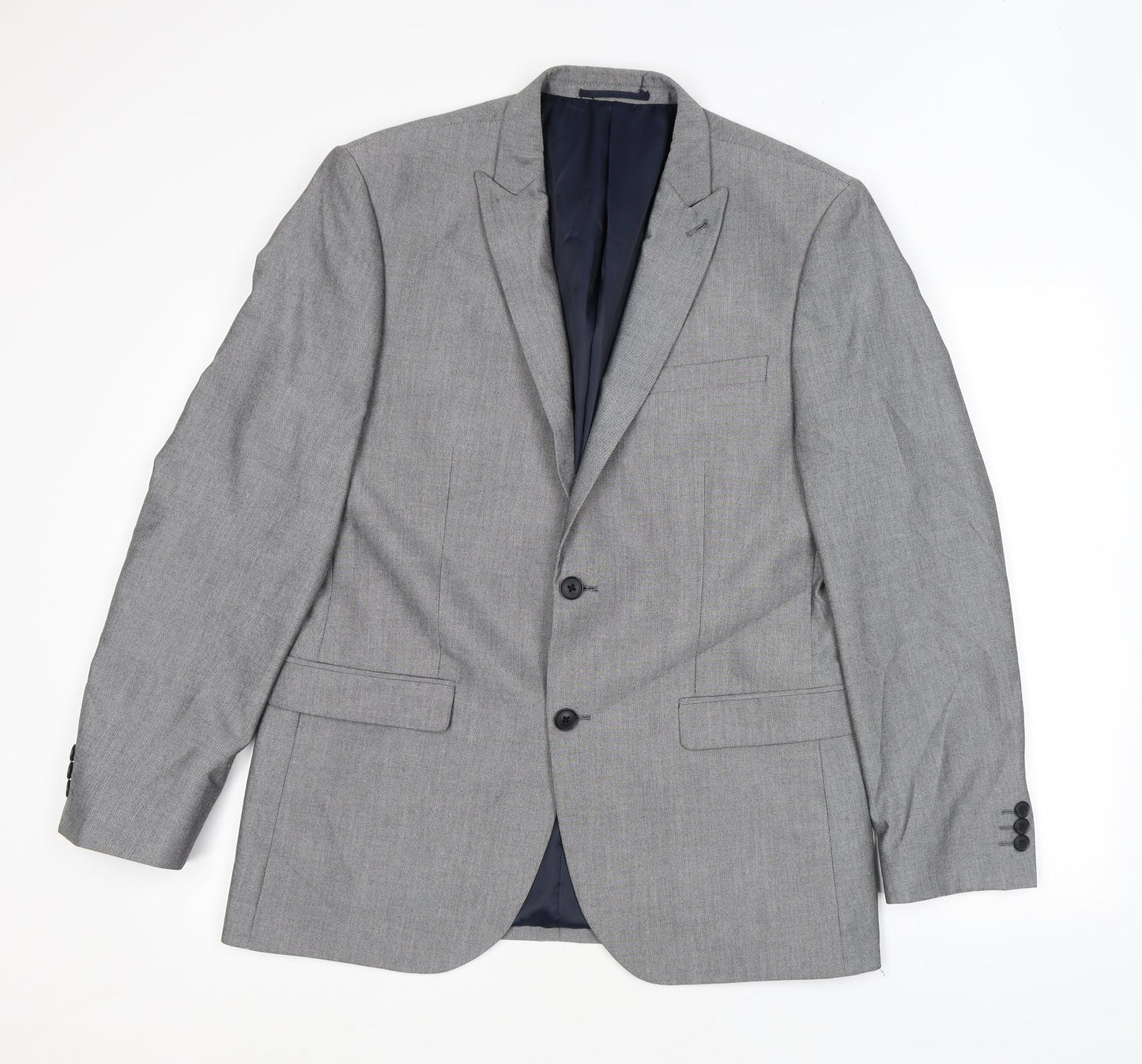 Mens UK Size 40 NEXT Regular Grey Suit Jacket