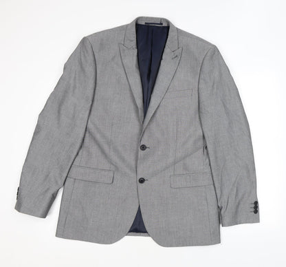 Mens UK Size 40 NEXT Regular Grey Suit Jacket