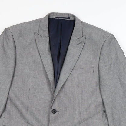 Mens UK Size 40 NEXT Regular Grey Suit Jacket