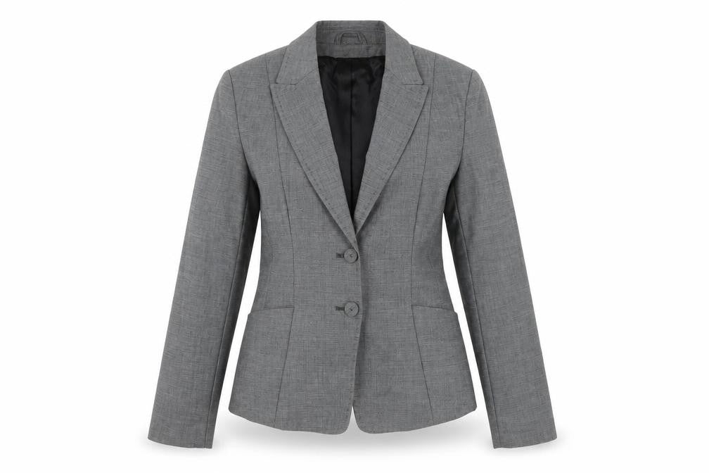 Womens UK Size 10 H&M Regular Grey Suit Jacket