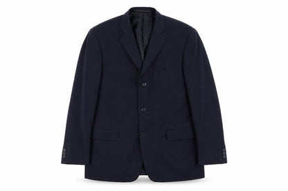 Marks and Spencer Mens Blue Polyester Jacket Suit Jacket Size 42 Regular