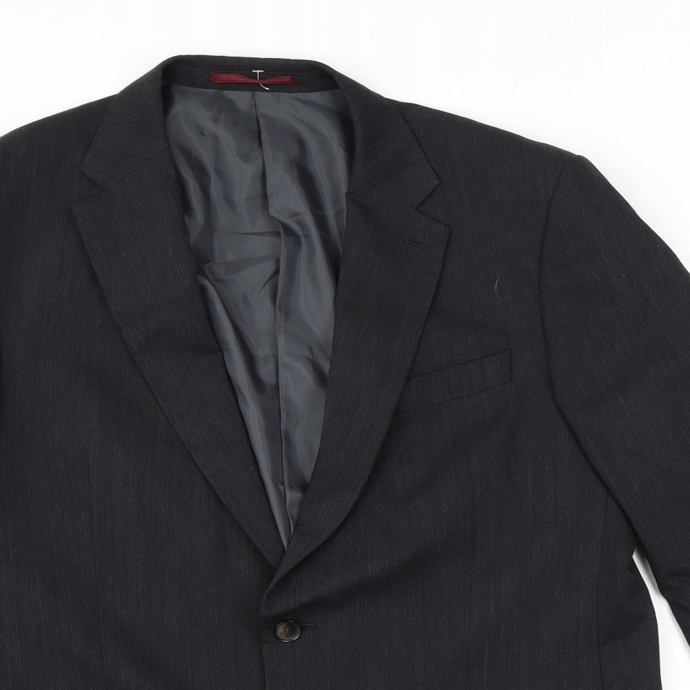 Mens UK Size 42 Marks and Spencer Regular Grey Suit Jacket