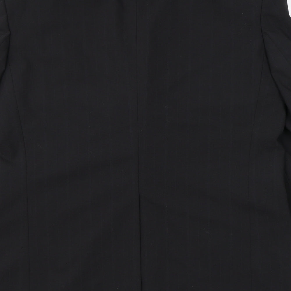 Mens UK Size 40 NEXT Regular Black Suit Jacket