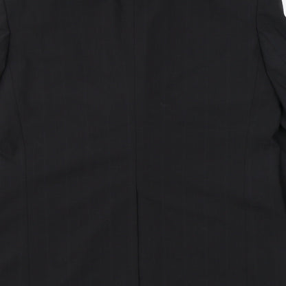 Mens UK Size 40 NEXT Regular Black Suit Jacket