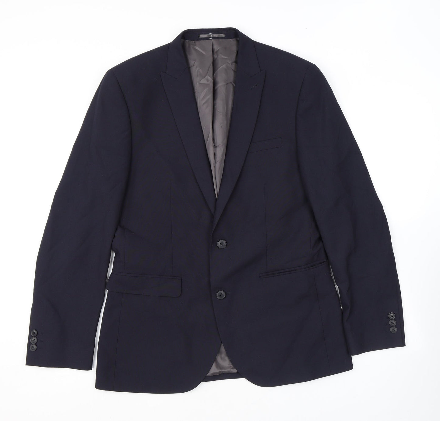 Mens UK Size 40 NEXT Regular Blue Suit Jacket