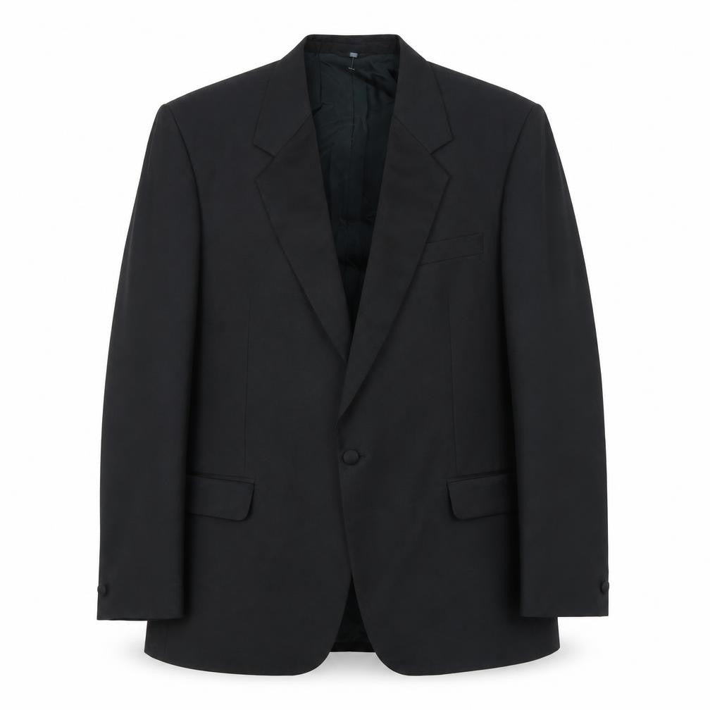 Mens UK Size 44 Executex Regular Black Suit Tuxedo
