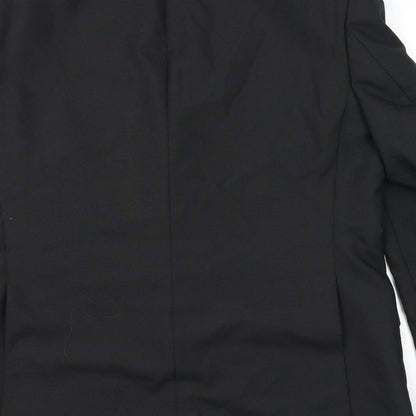 Mens UK Size 44 Executex Regular Black Suit Tuxedo