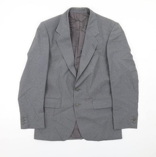 Mens UK Size 36 Varteks Regular Grey Suit Jacket