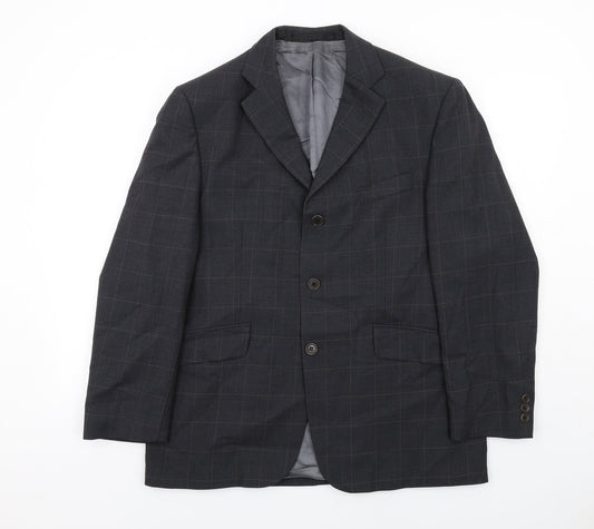 Mens UK Size 40 Marks and Spencer Regular Grey Suit Jacket
