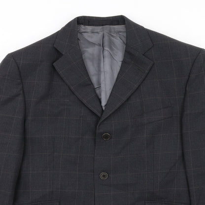 Mens UK Size 40 Marks and Spencer Regular Grey Suit Jacket