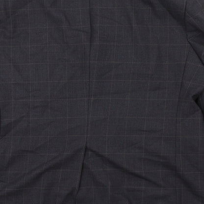 Mens UK Size 40 Marks and Spencer Regular Grey Suit Jacket