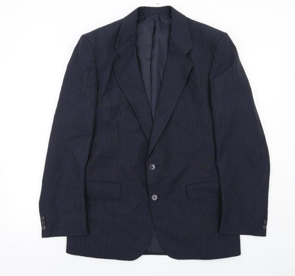 Mens UK Size 40 House of Fraser Regular Blue Suit Jacket