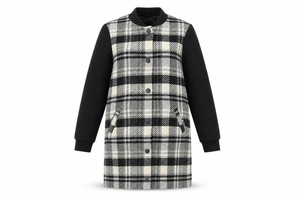 Womens UK Size 8 Principles Black Overcoat