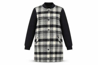 Womens UK Size 8 Principles Black Overcoat