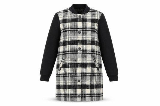 Womens UK Size 8 Principles Black Overcoat