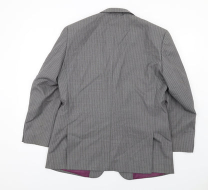 Mens UK Size 42 Skopes Regular Grey Suit Jacket