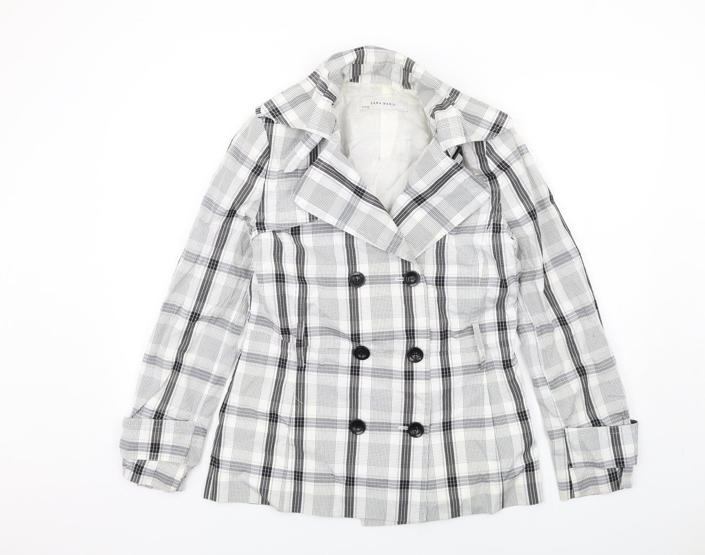 Womens UK Size L Zara White Jacket