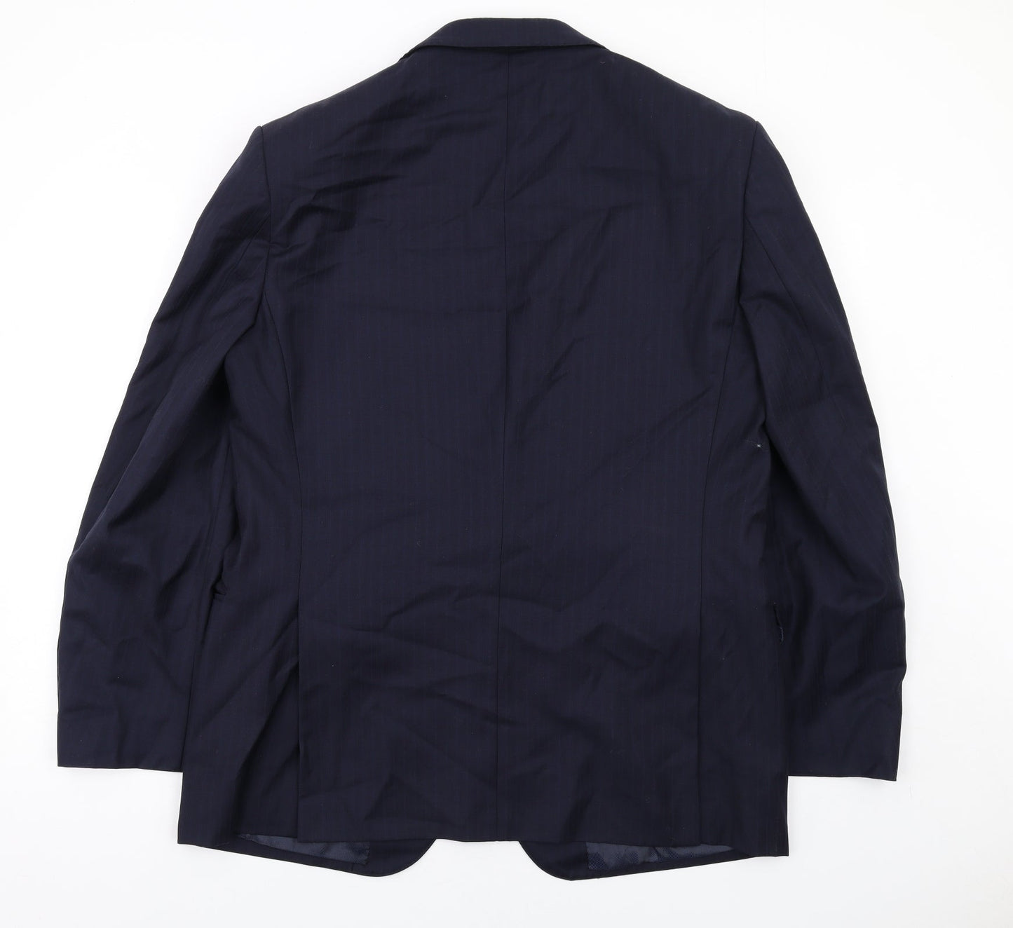 Mens UK Size 42 Marks and Spencer Regular Blue Suit Jacket