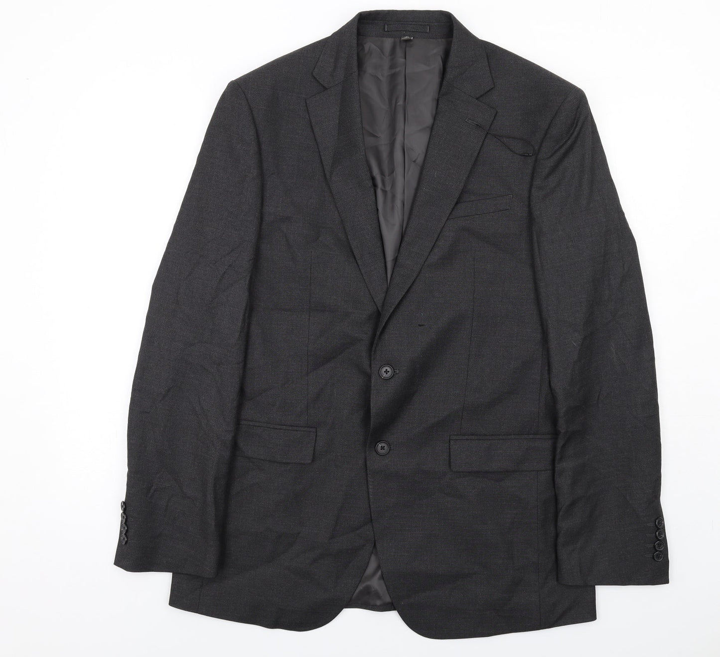 Mens UK Size 40 Marks and Spencer Regular Grey Suit Jacket