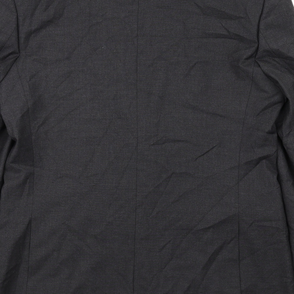 Mens UK Size 40 Marks and Spencer Regular Grey Suit Jacket