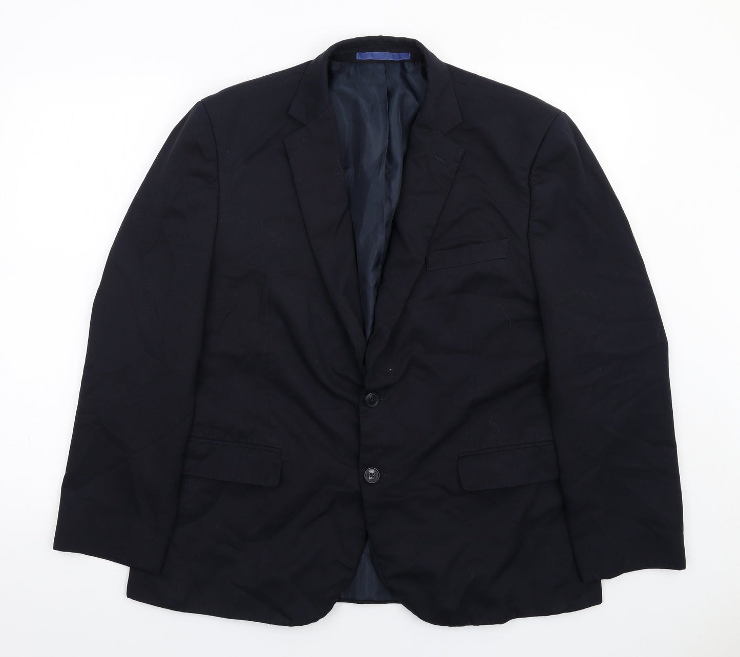 Mens UK Size 42 Marks and Spencer Regular Blue Suit Jacket