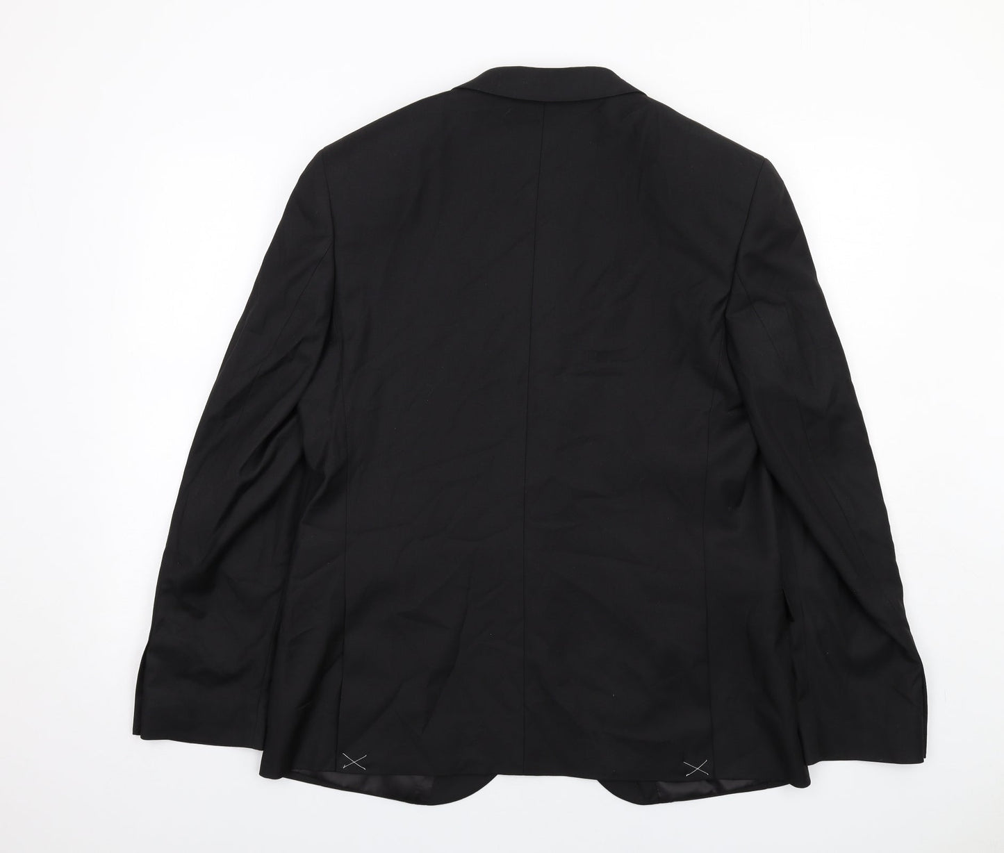 Mens UK Size 42 Marks and Spencer Regular Black Suit Jacket