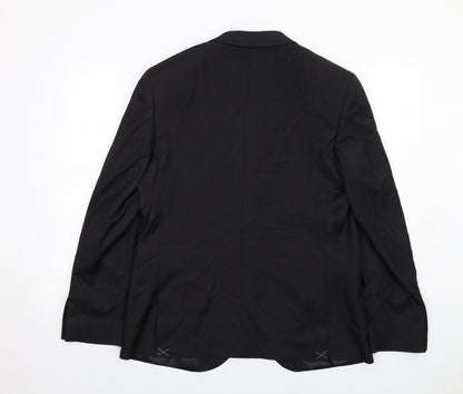 Mens UK Size 42 Marks and Spencer Regular Black Suit Jacket
