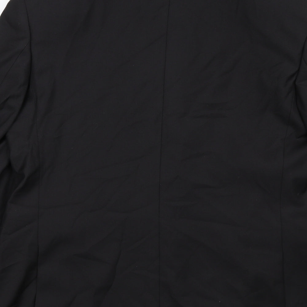 Mens UK Size 42 Marks and Spencer Regular Black Suit Jacket