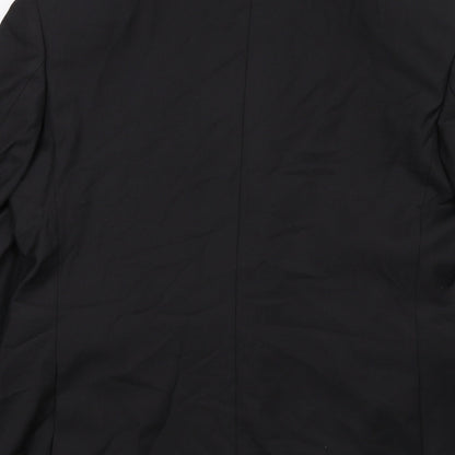 Mens UK Size 42 Marks and Spencer Regular Black Suit Jacket