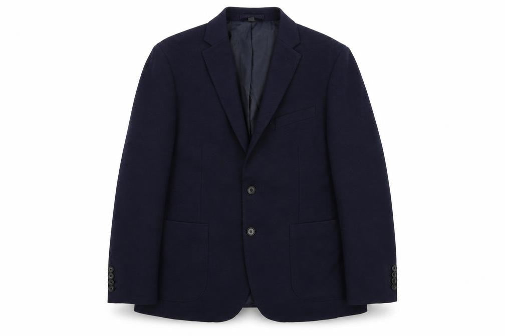 Mens UK Size 40 Marks and Spencer Regular Blue Suit Jacket