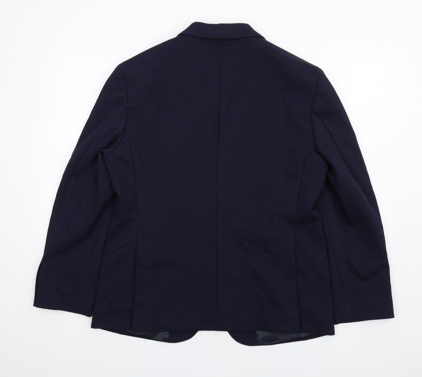 Mens UK Size 40 Marks and Spencer Regular Blue Suit Jacket