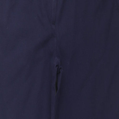 Womens UK Size 10 NEXT Regular Fit Dress Pants Blue Trousers