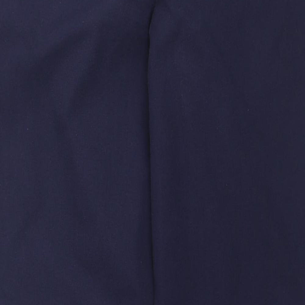 Womens UK Size 10 NEXT Regular Fit Dress Pants Blue Trousers