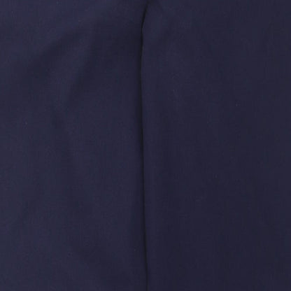 Womens UK Size 10 NEXT Regular Fit Dress Pants Blue Trousers