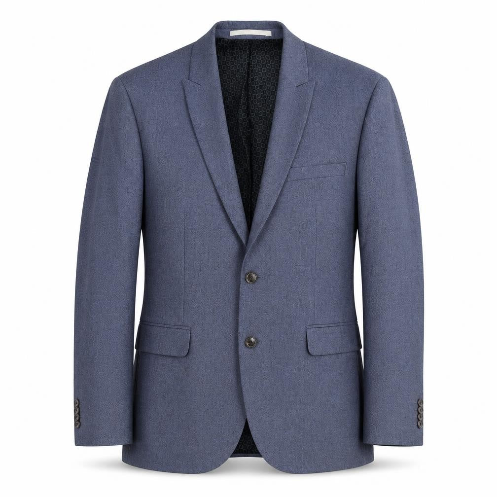Mens UK Size 40 Burton Regular Blue Suit Jacket