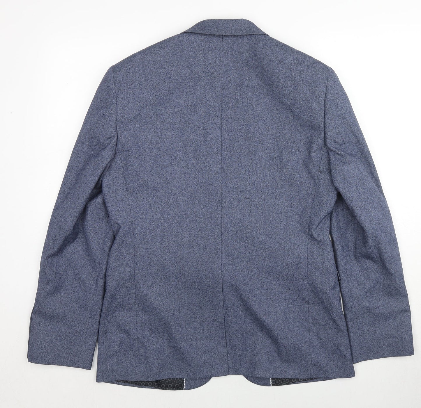 Mens UK Size 40 Burton Regular Blue Suit Jacket