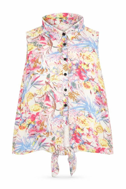 Womens UK Size 12 Intuition Multicoloured Basic Button-Up