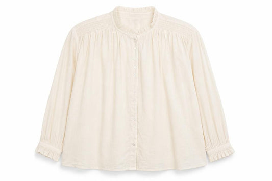 Womens UK Size 18 Damart Beige Basic Button-Up