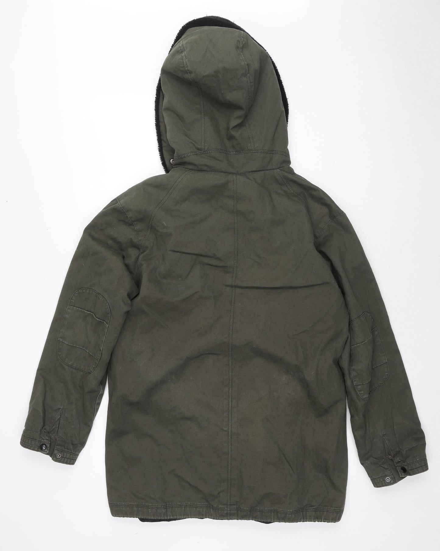 Pull&Bear Womens Green Jacket Size M Zip