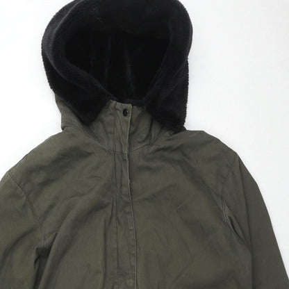 Pull&Bear Womens Green Jacket Size M Zip