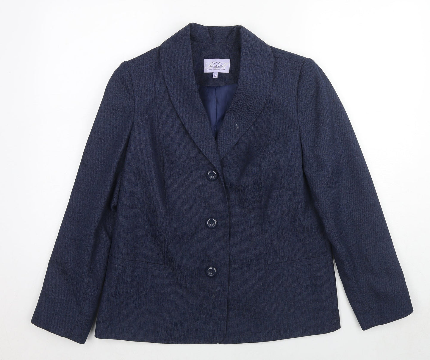 Womens UK Size 12 EWM Blue Jacket