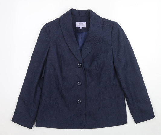 Womens UK Size 12 EWM Blue Jacket
