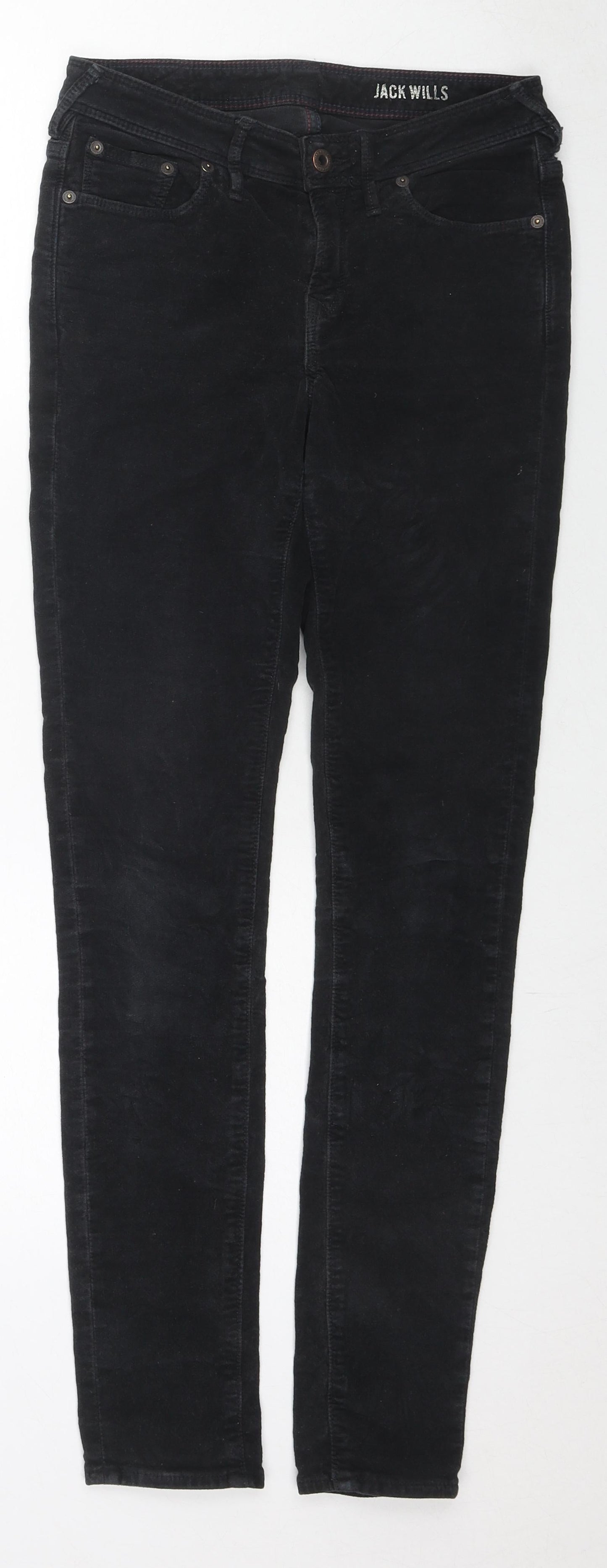 Womens UK Size 26 in Jack Wills Regular Fit Skinny Black Jeans